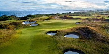 Scotland Small Group Golf Tour Vacation Package Edinburgh and the Highlands, with Saturday attendance at The Open Dumbarnie Links 